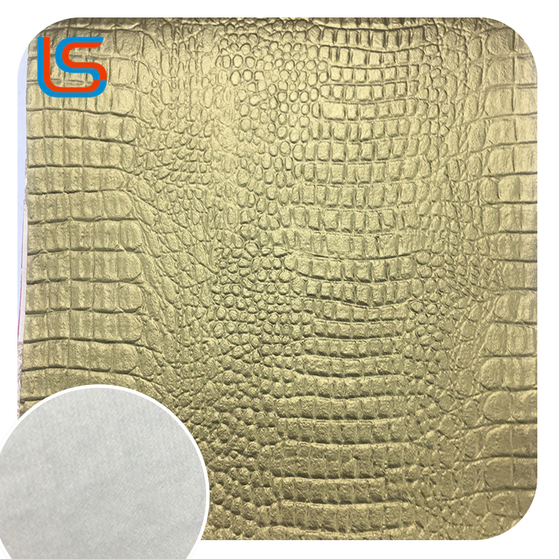 ls00091-94-Matte Metallic Packaging Leather – Understated Gold & Silver for Premium Gifts