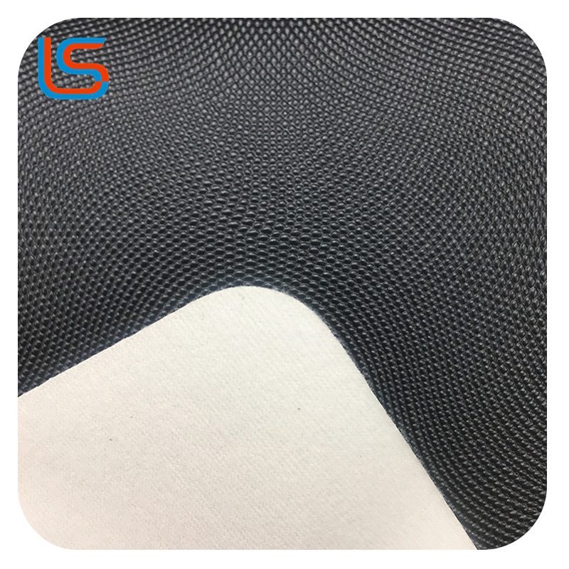 ls00085-88-Geometric & Plum Blossom Texture Non-Slip Upholstery Leather – Soft Decorative Fabric