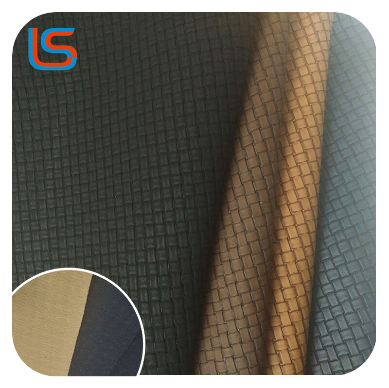 BDPU#3112 Premium Craft PU - Woven Pattern, Velvety Matte, Durable Build & Stylish Appeal