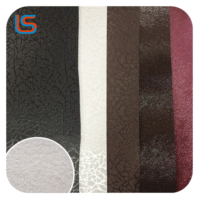 Discover LL#DF! Fleece-Backed PVC Decor Leather, Elastic Soft Handfeel, Pearlescent Luxury