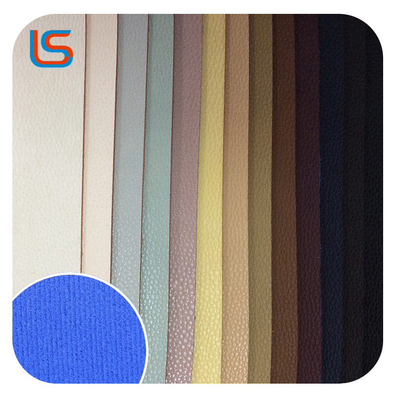 DK#012 PVC Artificial Leather - Decorative, Sofa & Luggage Grade, Classic Litchi Texture with Soft Touch