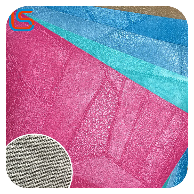 ls015 Splicing leather patterns 拼皮