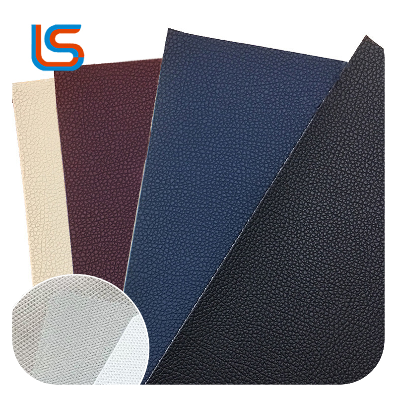 ls00019 High-Quality Backingless PVC Bag Leather - Multi-Color Customizable & Adjustable Thickness