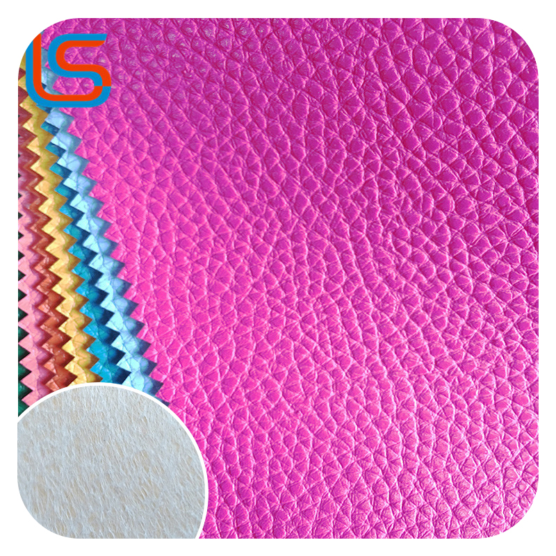 ls00001 Flexible PVC Artificial Luggage Leather - High-Grade, Multi-Color & Custom Thickness