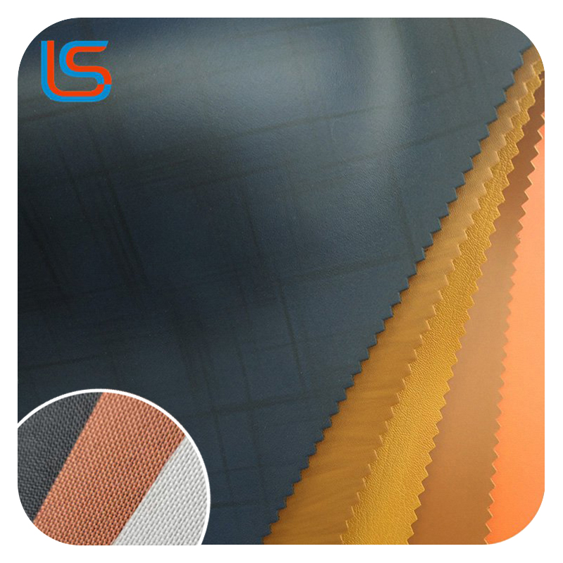 HDA#zc55'zc55'zk167'za94'zc143-1.2mm PVC Artificial Leather - Smooth Surface, Canvas Backing, for Sports Shoe Uppers