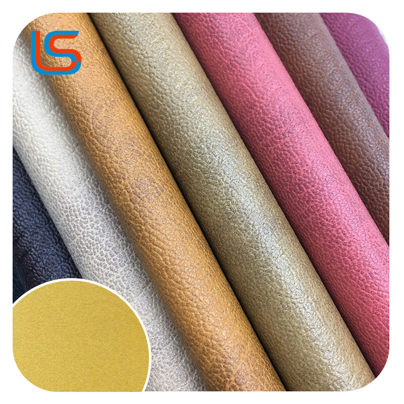 LS00062-HC#brush Single Fleece Pulled Fabric! Stunning Decorative Leather for Sofa/Soft Pack - Ultra Soft & Durable