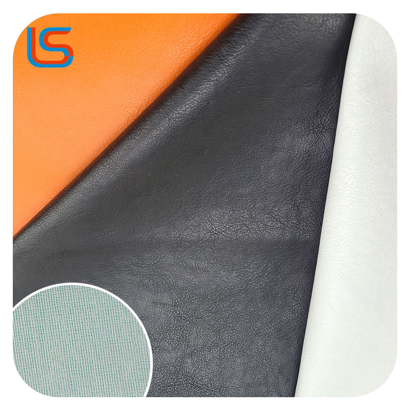 CJ#M111 Premium PVC Artificial Leather with COSCO Certified Brush Backing Fabric - Anti-Slip, Scratch-Resistant for Furniture Upholstery & Automotive Interiors