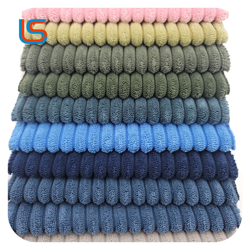 Premium Corduroy Sofa Slipcover - Plush Ribbed Couch Cover Universal Fit Home Decor