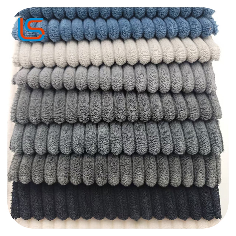 Premium Corduroy Sofa Slipcover - Plush Ribbed Couch Cover Universal Fit Home Decor