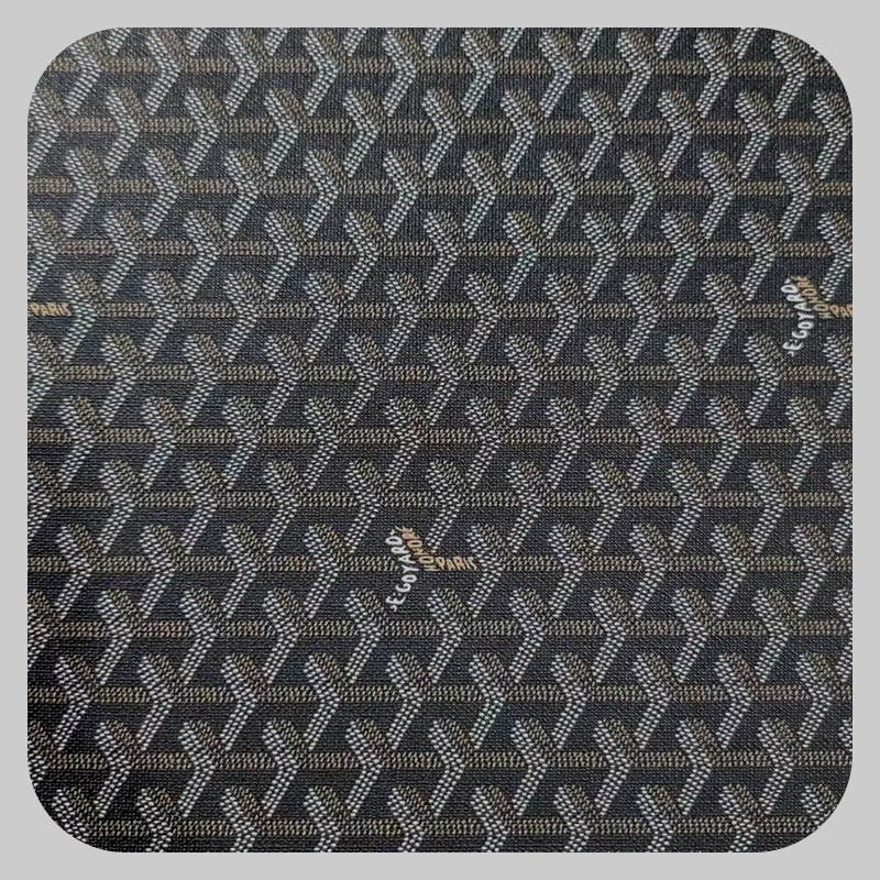 HF#geya 1.0mm Imitation cotton backing Transfer Film Series PVC Artificial Leather Classic Colors Perfect for Bags Use