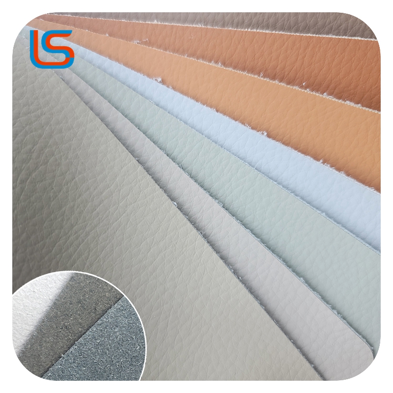 Eco-Friendly Leather Water-Based Eco Leather Skin-Friendly Soft Wear-Resistant Scratch-Proof Anti-Aging Real Leather Texture