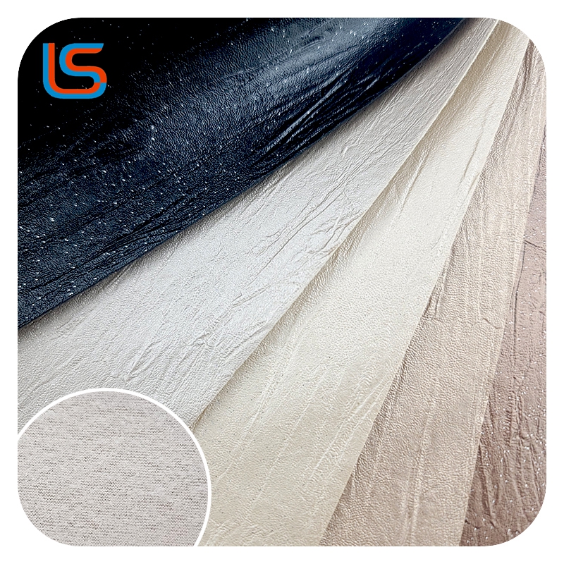 Glitter Pearlescent Upholstery Leather - High-Grade Decorative Leather for Sofa & Wall Panel