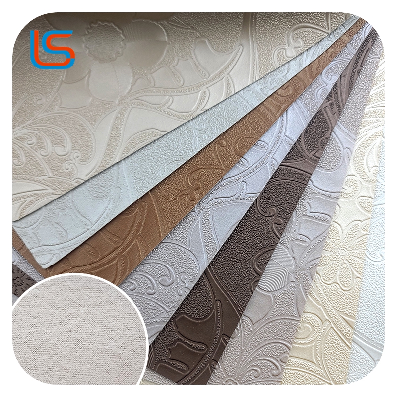 Wall Panel Decorative Leather - Pearlescent Glitter Upholstery Leather for Interior Design