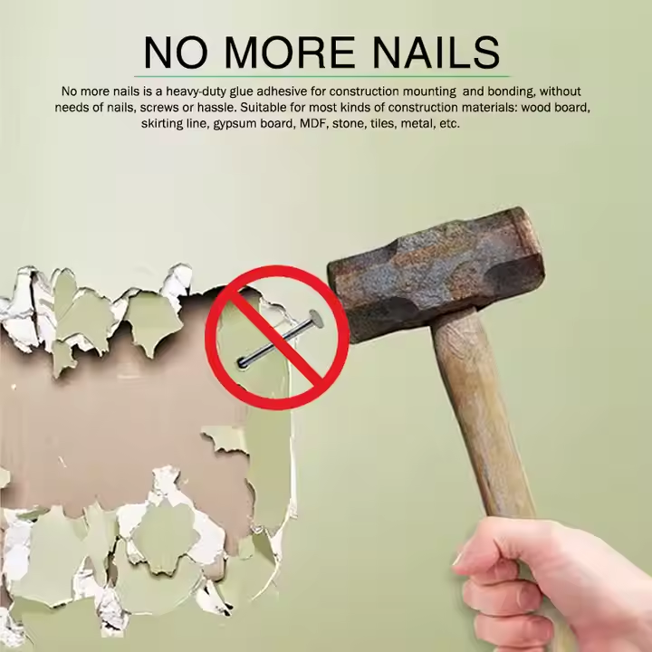 Construction Free Samples All Purpose Nail Free Adhesive Glue Nail-free glue