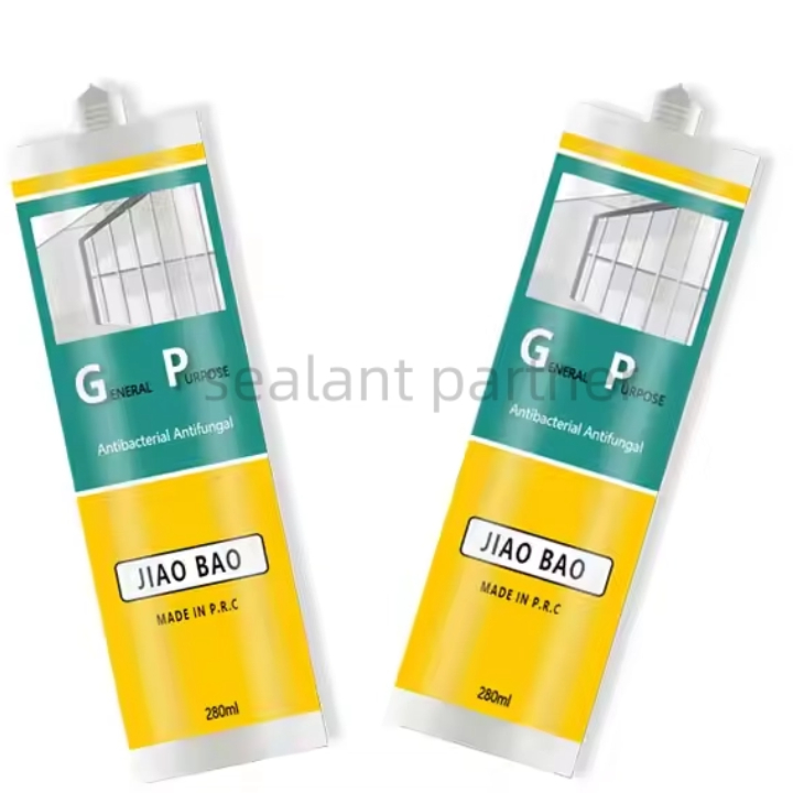 General Purpose 100% Acid Clear Silicone Sealant