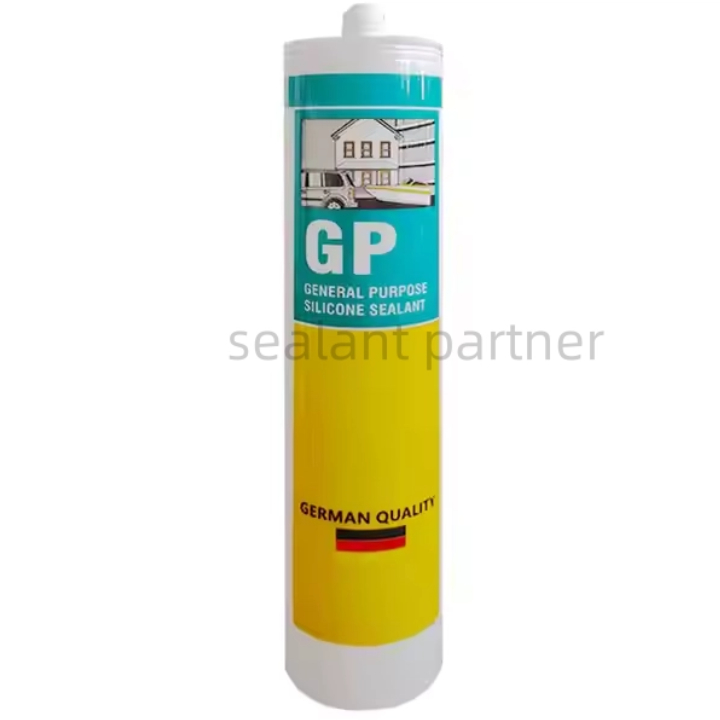 General Purpose 100% Acid Clear Silicone Sealant