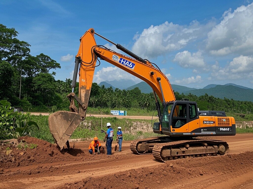 A Power from the East! XCMG Excavators Help the Cooperation between China and Cambodia