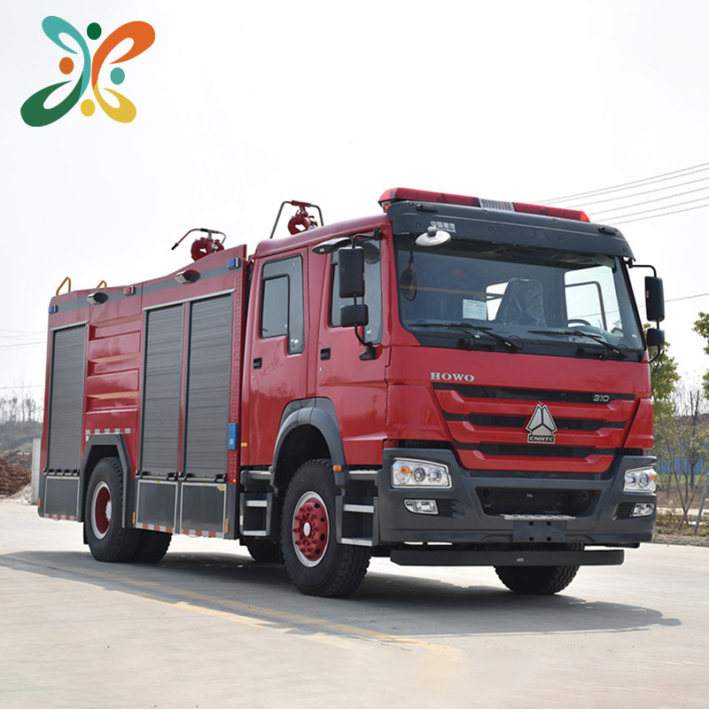 HOWO 4X2 Water fire Truck for sale