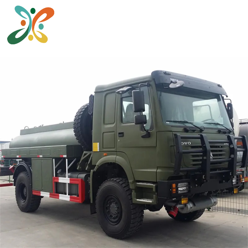 HOWO 4X4 All Wheel Drive 290HP 10cbm Fuel Tanker Truck