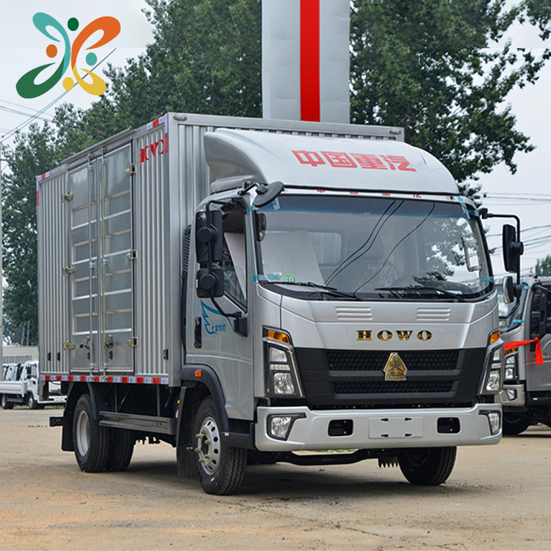 110HP Left Hand Drive 6 Speed Manual Box Stake Van Lorry Truck