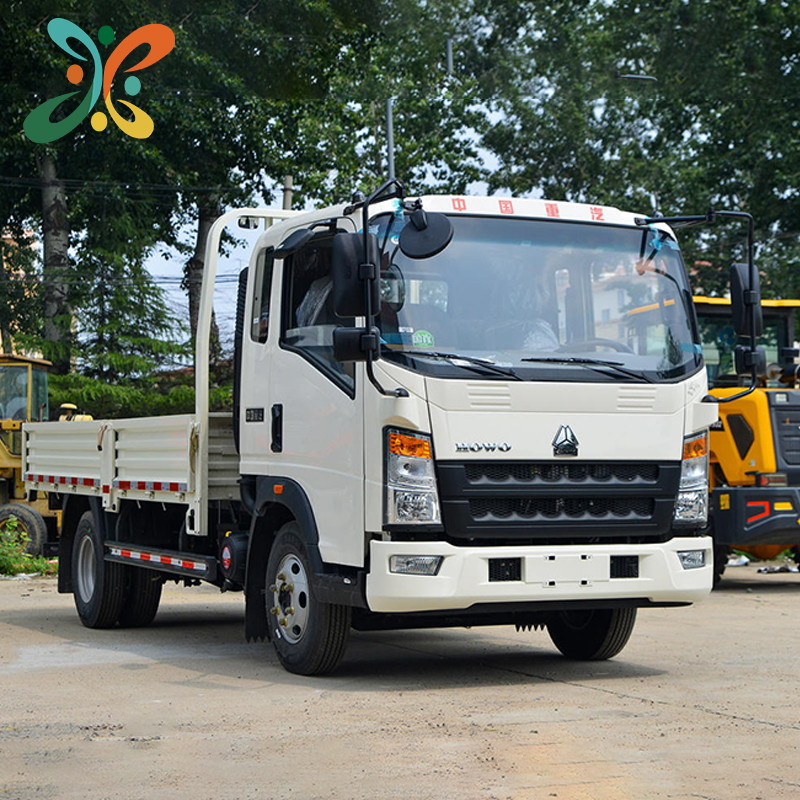 HOWO145 horsepower 3.85 meters half-rail light truck