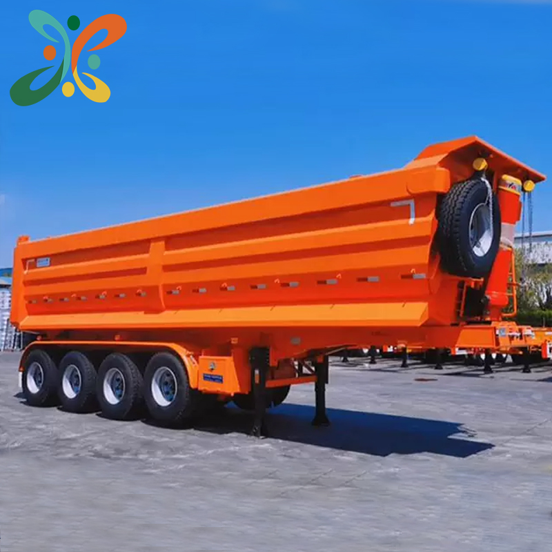 Sino truck Four Axle Tipper Semi-Trailer “U” Type for sale