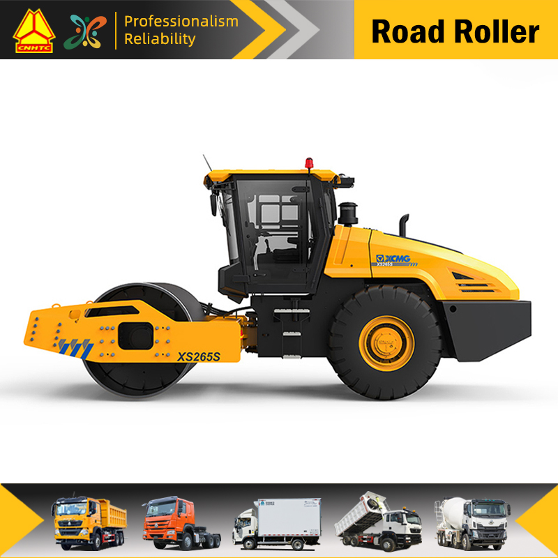 XCMG single steel wheel roller