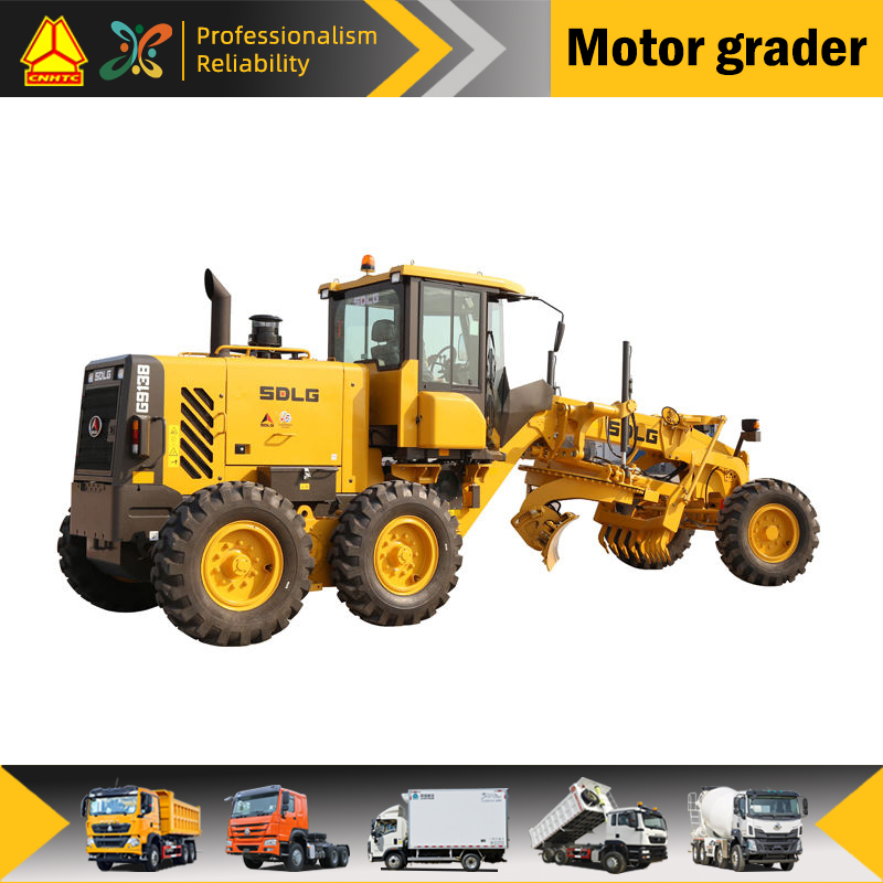 SDLG G9138 China Compact Cheap Road Machinery Road Grader 138hp Mini Motor Grader for Sale