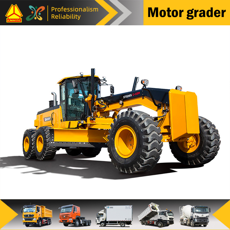 SANY Road Grader STG265C-10 4270 mm 19.5 Tons 200 kW Farms Motor Grader