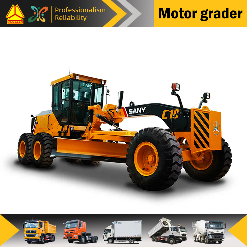 SANY STG170C-10 3660 mm 14.5 Tons 129 kW Road Construction Compact Motor Grader