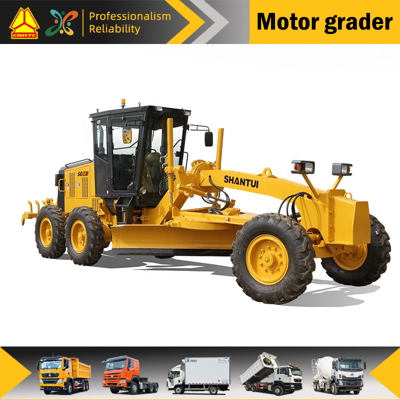 Factory Authorized Dealer Shantui Road Grader SG14 140hp Motor Grader