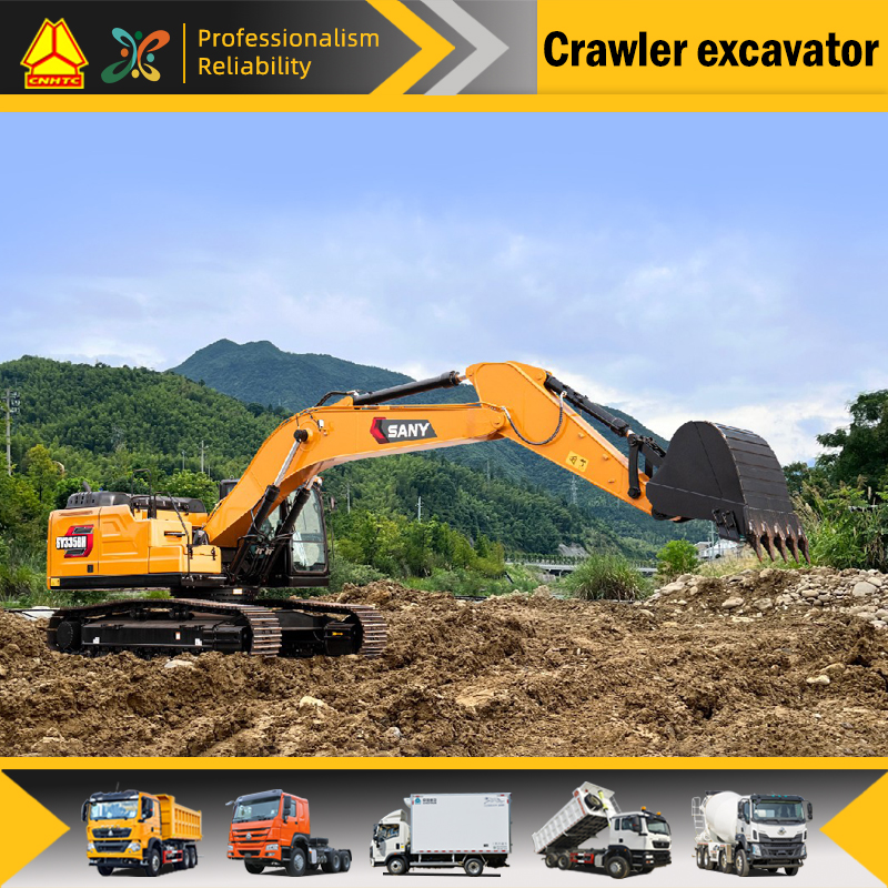 32 tons medium-sized excavator