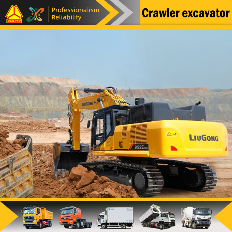 Large excavator 33-34 tons