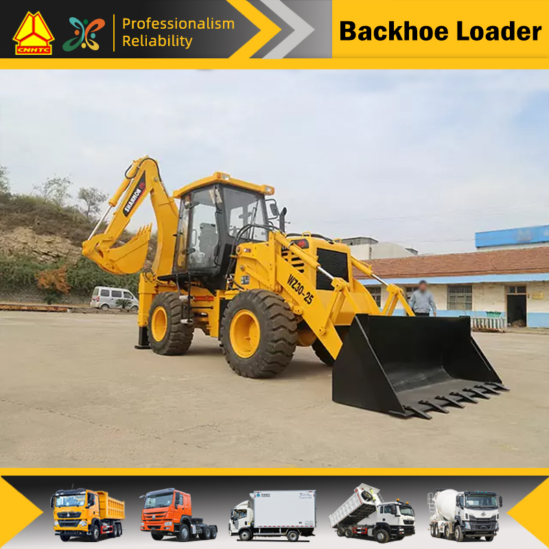 SAM WZ30-25 Backhoe Loader 1.2m³、0.3m³