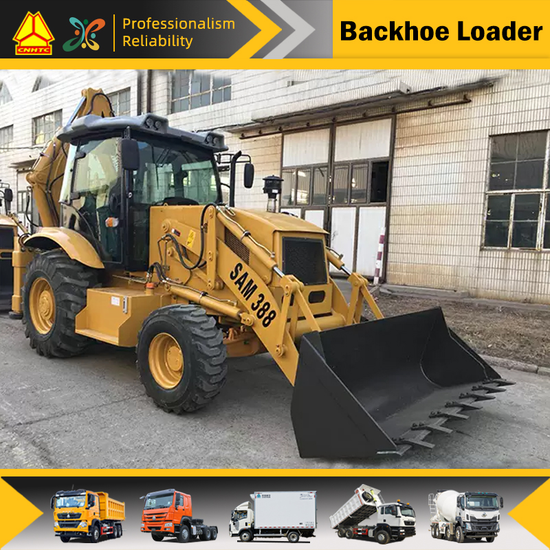SAM388 Backhoe Loader