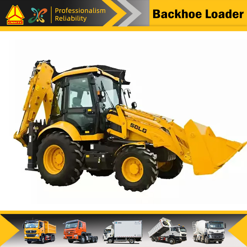 SDLG B877 Backhoe Loader
