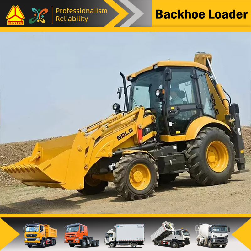 SDLG B877 Backhoe Loader