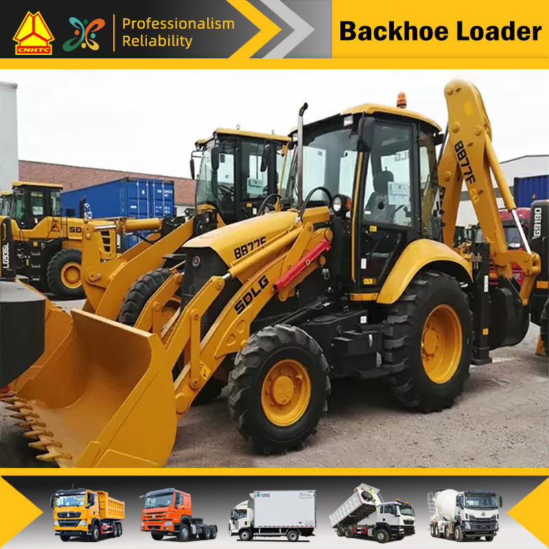 SDLG B877 Backhoe Loader