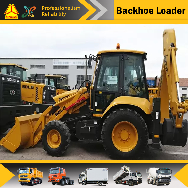 SDLG B877 Backhoe Loader