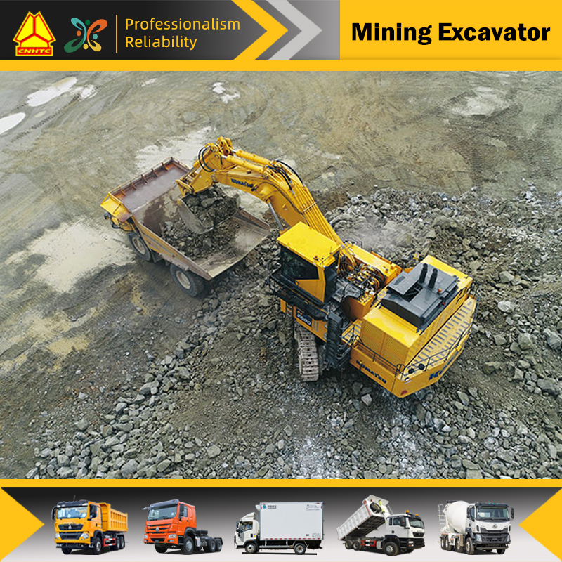 Hydraulic mining excavator