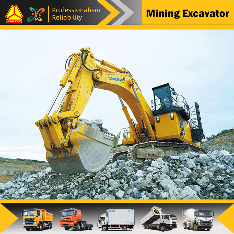 Hydraulic mining excavator