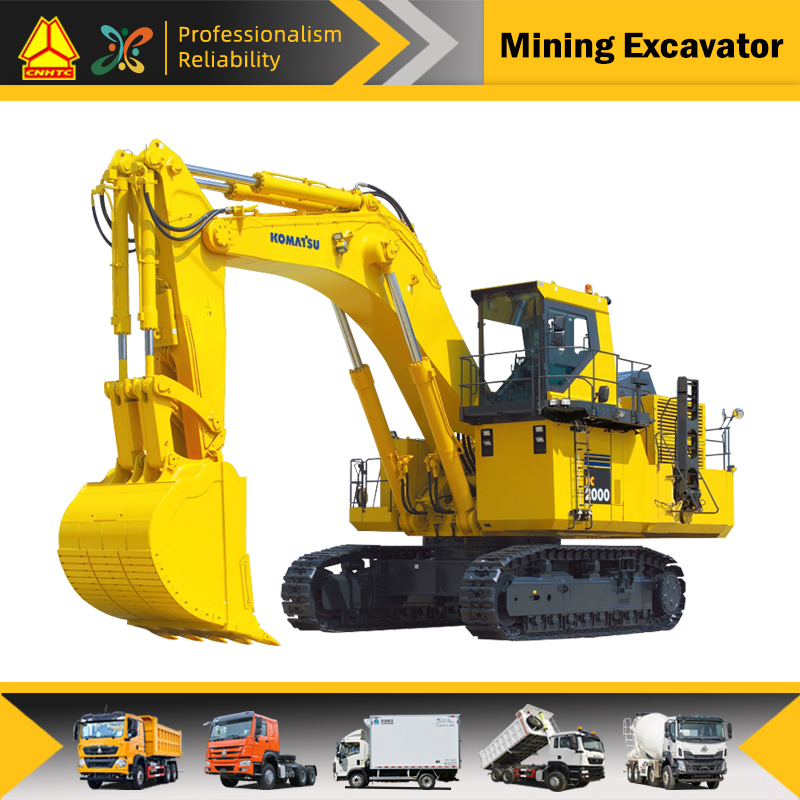 Hydraulic mining excavator