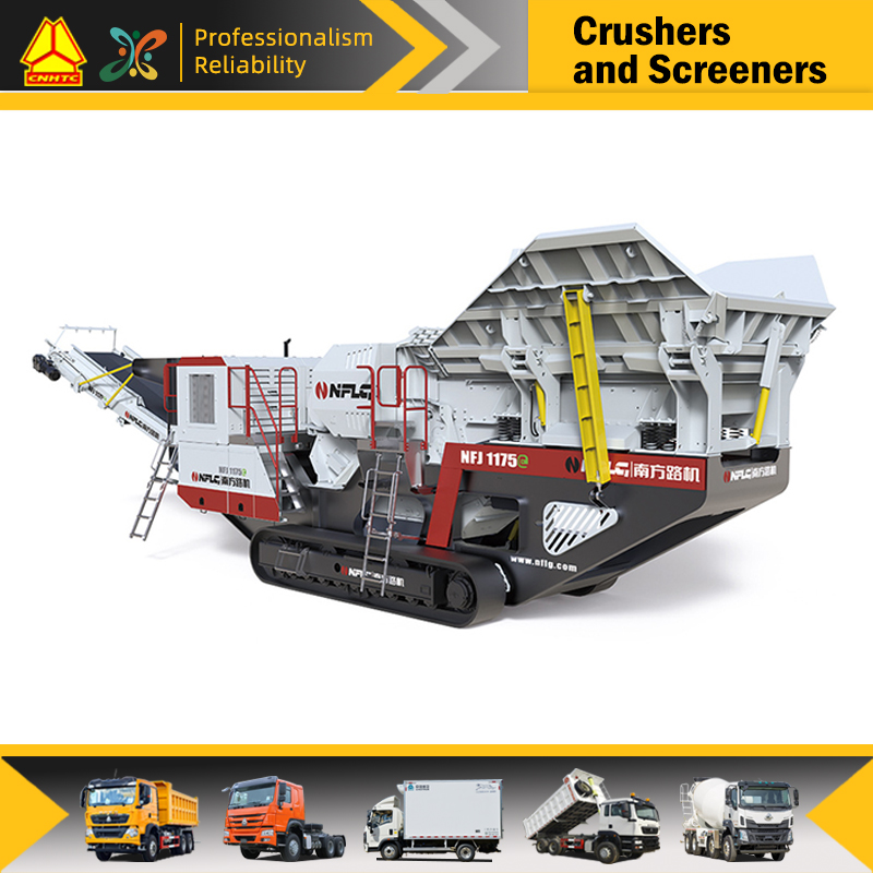 NFJ1060 Track Mobile Jaw Crushing Station