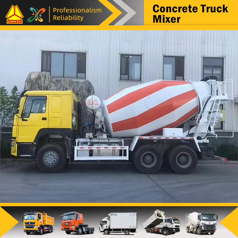 SINOTRUK HOWO 6X4 Concrete Mixer Truck 10CBM