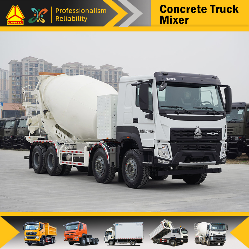 China National Heavy Duty Truck Howo V7-X Concrete Mixing Truck