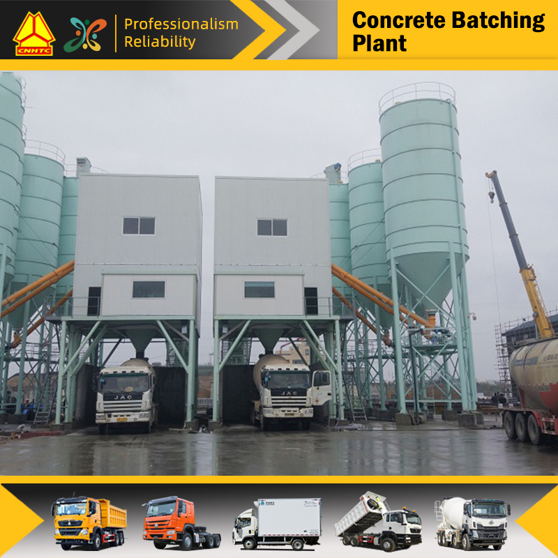 HZS180 Concrete Mixing Station