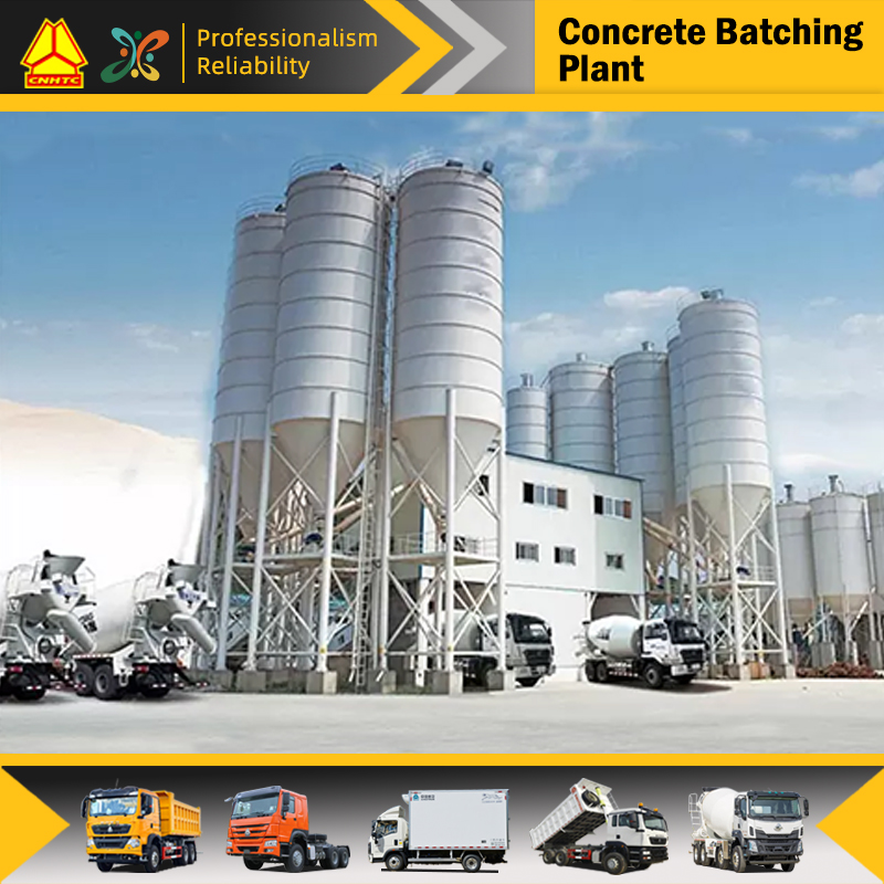 HZS180 Concrete mixing plant 180m³/h