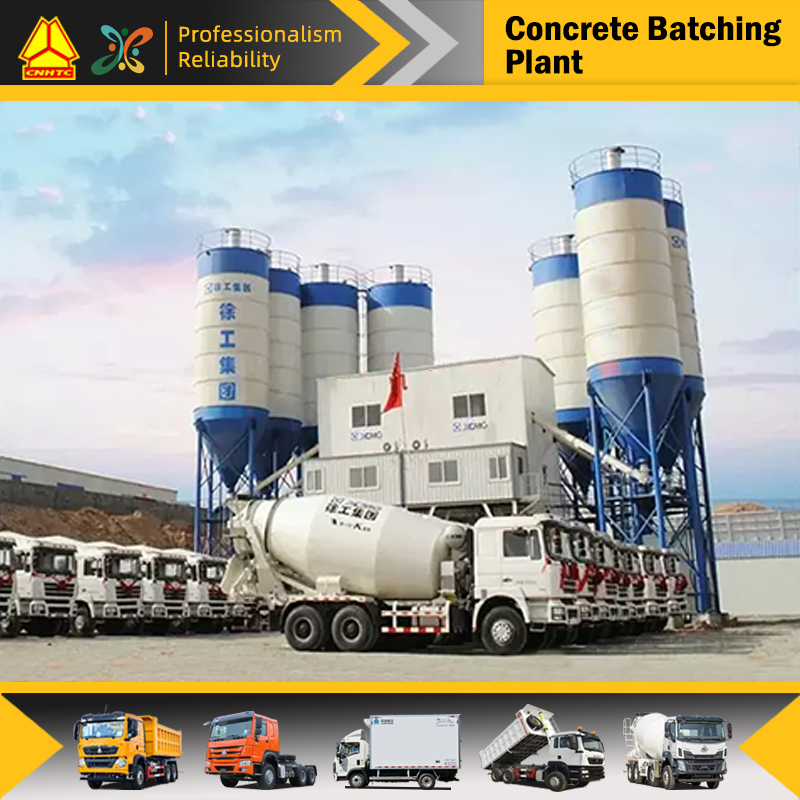 HZS60 Concrete mixing plant 60 m³/h