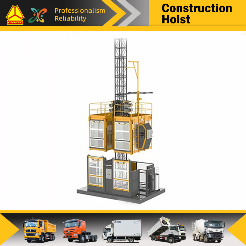 450m Sc200/200ms1 Double Cage Construction Lift Elevator Price