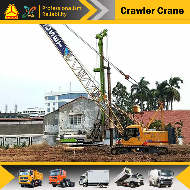 XCMG XGC55 Crawler Crane